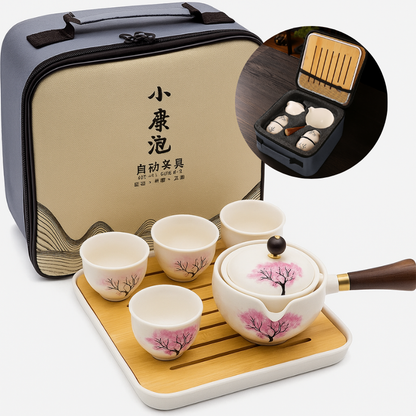 Bule Infusor Rotativo - Flor de Cerejeira