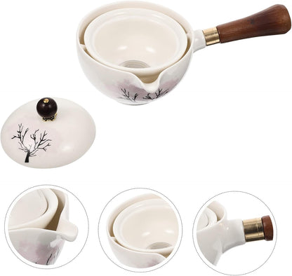 Bule Infusor Rotativo - Flor de Cerejeira