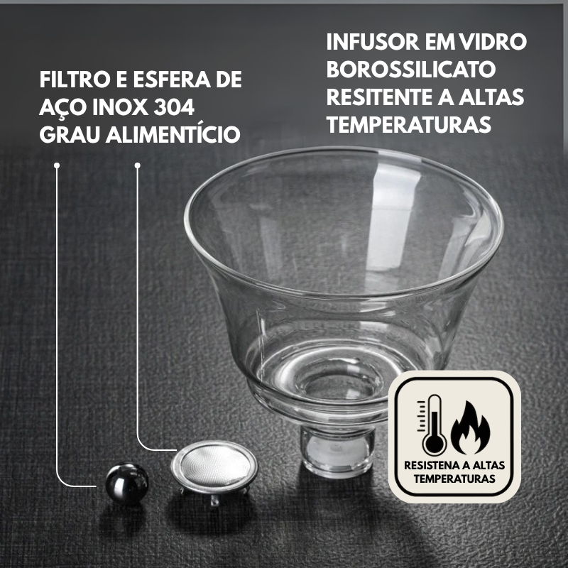 Conjunto para chá - Cervo Imperial