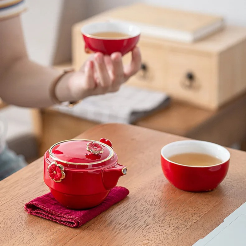 Conjunto Lucky Cat - Conjunto Cápsula para Chá