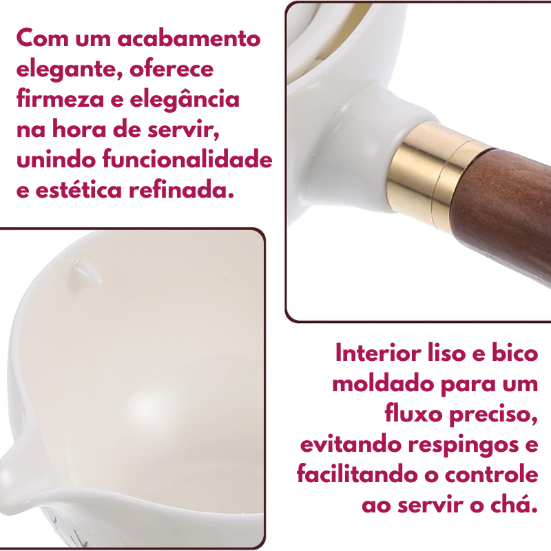 Bule Infusor Rotativo - Flor de Cerejeira