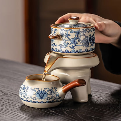 Conjunto Peônia Imperial - Kit oriental para cerimônia do chá (Gongfu Cha)