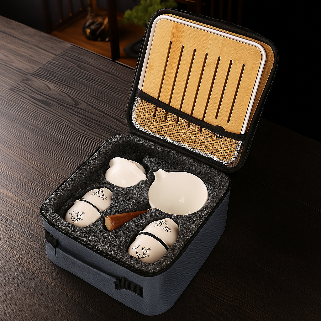 Bule Infusor Rotativo - Flor de Cerejeira