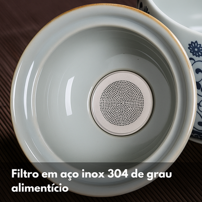 Conjunto Lua em Porcelana