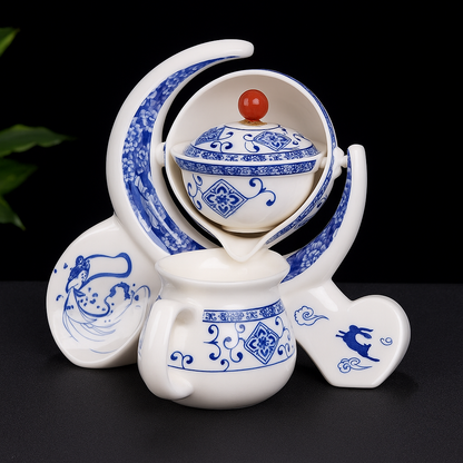 Conjunto Lua em Porcelana