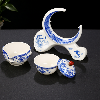 Conjunto Lua em Porcelana